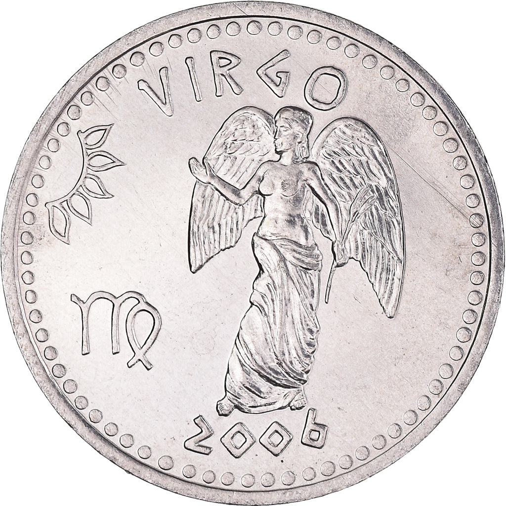 Moneta, Somaliland, 10 Shillings, 2006, AU(55-58), Stal nierdzewna, KM:14