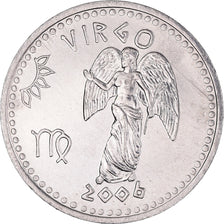 Moneta, Somaliland, 10 Shillings, 2006, AU(55-58), Stal nierdzewna, KM:14