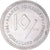 Coin, Somaliland, 10 Shillings, 2006, MS(63), Stainless Steel, KM:8