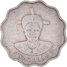 Coin, Swaziland, Queen Dzeliwe, 20 Cents, 1986, British Royal Mint, VF(30-35)