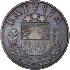 Monnaie, Lettonie, Santims, 1938, TTB, Bronze, KM:10
