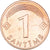 Coin, Latvia, Santims, 2003, AU(50-53), Copper Clad Steel, KM:15
