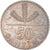 Coin, Latvia, 50 Santimu, 1992, AU(50-53), Copper-nickel, KM:13