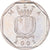 Coin, Malta, 5 Cents, 2001, MS(60-62), Copper-nickel, KM:95