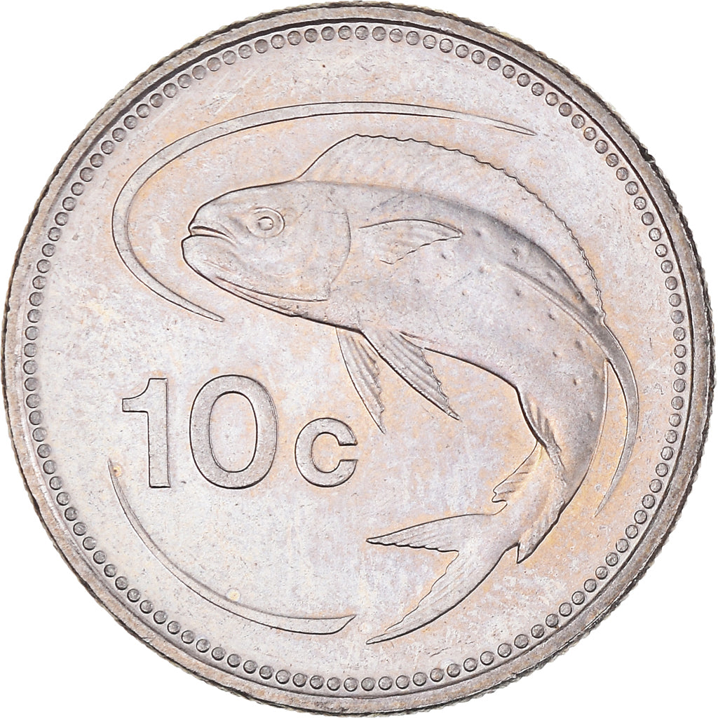 Moneta, Malta, 10 Cents, 1998, SPL, Rame-nichel, KM:96