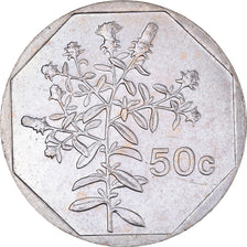 Monnaie, Malte, 50 Cents, 2005, TTB+, Cupro-nickel, KM:98