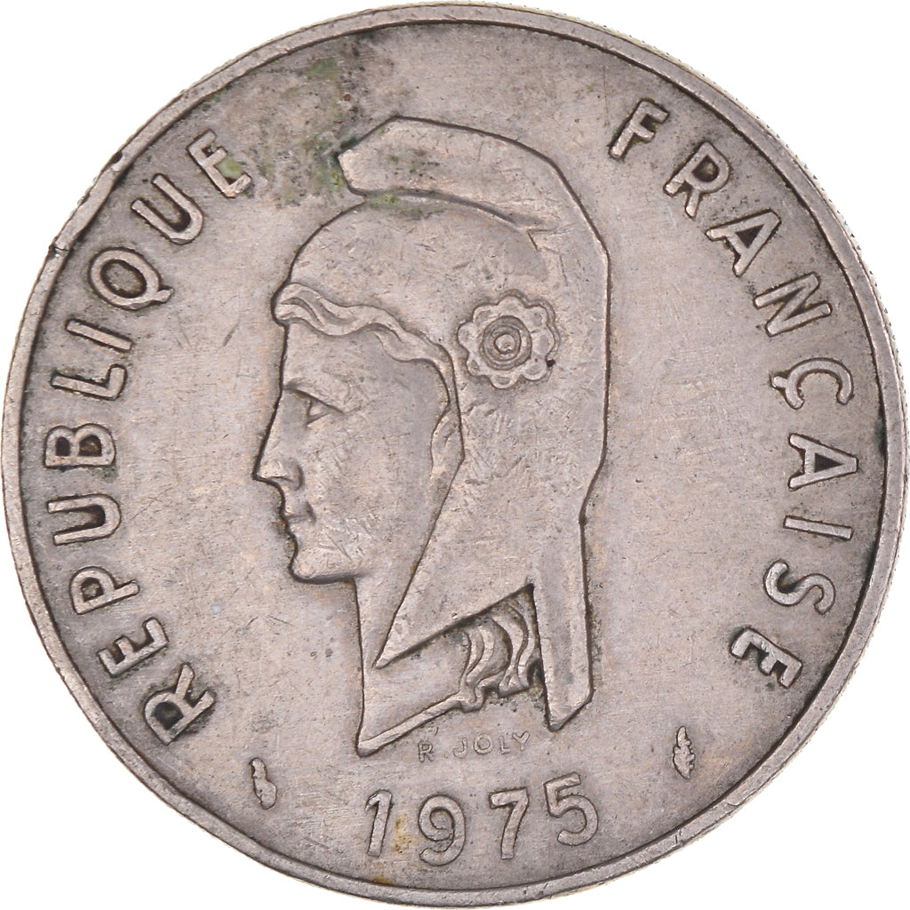 Monnaie, Territoire français des Afars et des Issas, 100 Francs, 1975, Paris