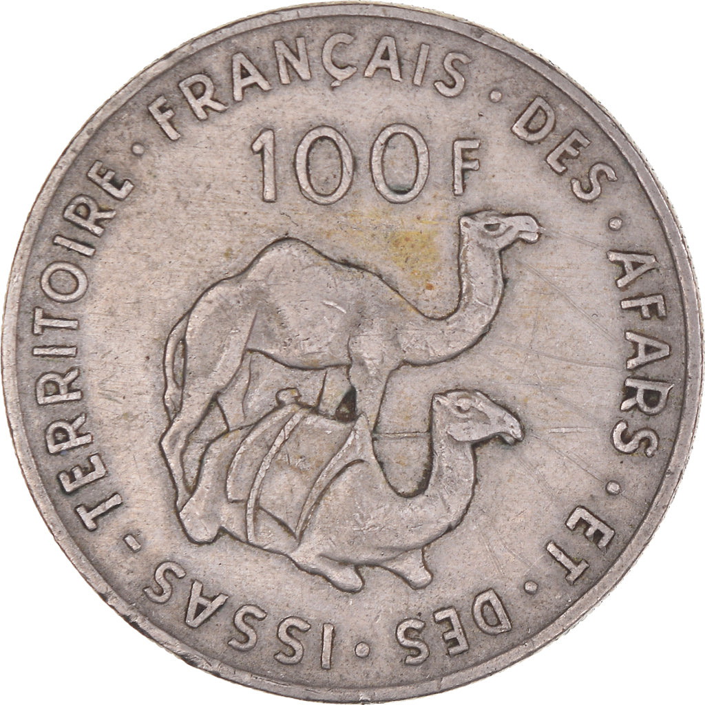 Monnaie, Territoire français des Afars et des Issas, 100 Francs, 1975, Paris