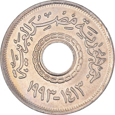 Monnaie, Égypte, 25 Piastres, 1993, SPL, Cupro-nickel, KM:734