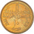 Coin, Egypt, 10 Piastres, 1992, AU(55-58), Brass, KM:732