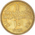 Moneta, Egipt, 10 Piastres, 1992, AU(50-53), Mosiądz, KM:732