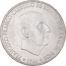 Münze, Spanien, Caudillo and regent, 100 Pesetas, 1966, Madrid, VZ, Silber