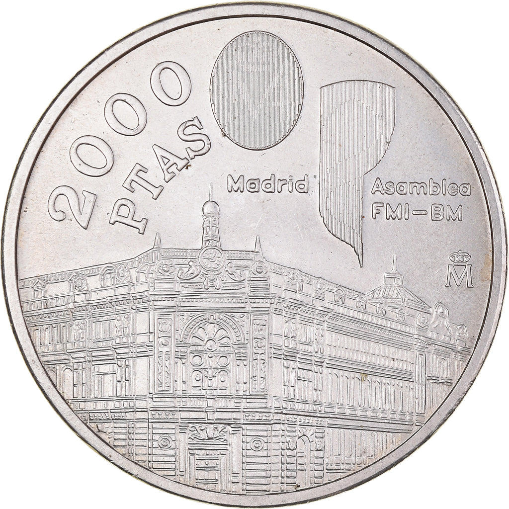 Monnaie, Espagne, Juan Carlos I, 2000 Pesetas, 1994, Madrid, SUP, Argent, KM:937