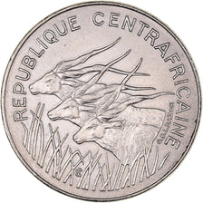 Munten, Centraal Afrikaanse Republiek, 100 Francs, 1982, PR, Nickel, KM:7