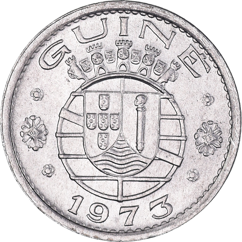 Monnaie, Guinée-Bissau, 10 Centavos, 1973, SPL, Aluminium, KM:12