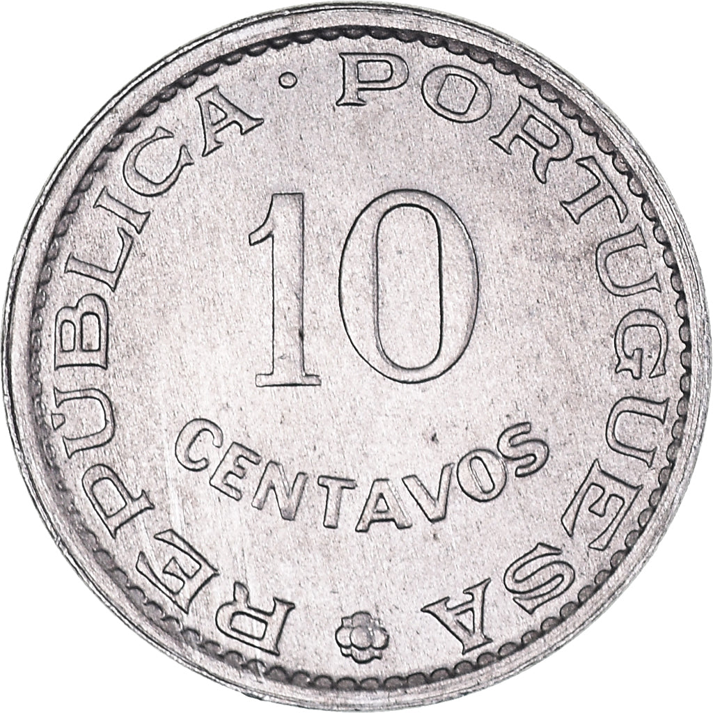 Monnaie, Guinée-Bissau, 10 Centavos, 1973, SPL, Aluminium, KM:12