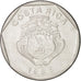 Costa Rica, 5 Colones, 1985, KM:214.2, MS(60-62), Stainless Steel