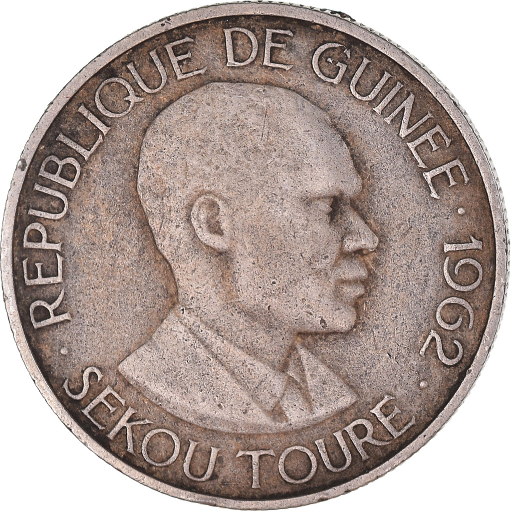 Monnaie, Guinée, 5 Francs, 1962, TB+, Cupro-nickel, KM:5