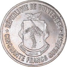 Monnaie, Guinée, 50 Francs, 1994, TTB+, Cupro-nickel, KM:63