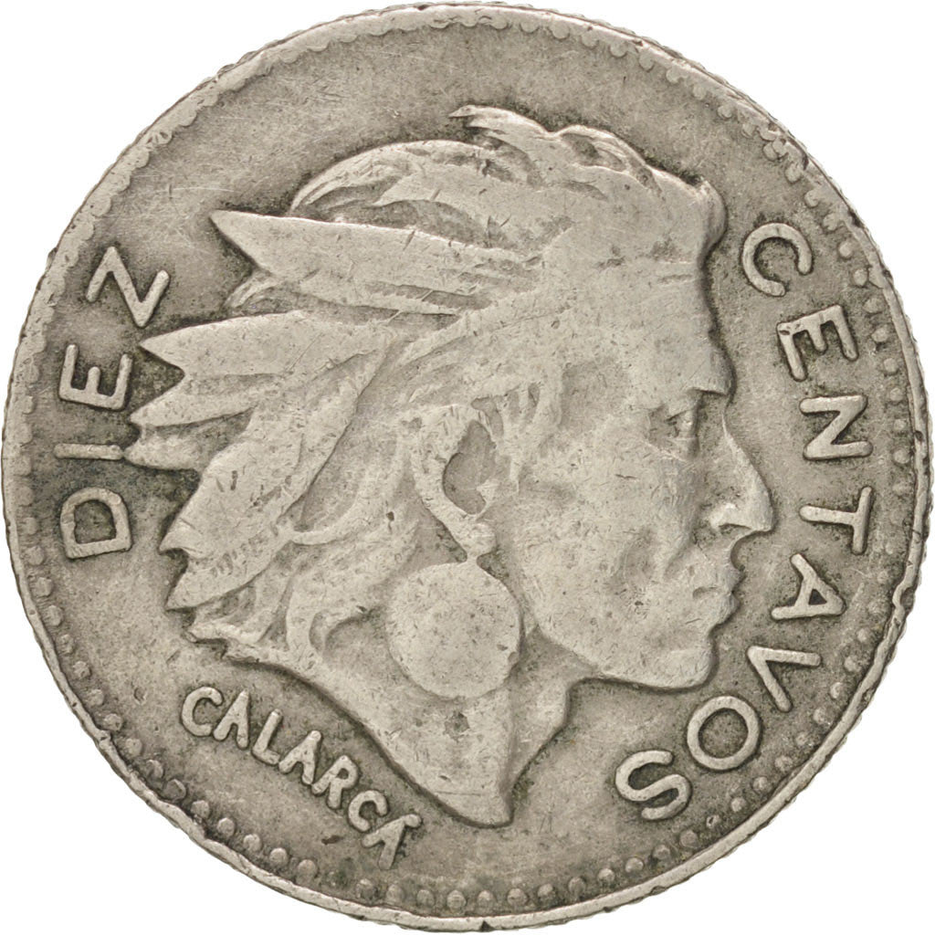 Colombia, 10 Centavos, 1959, Bogota, KM:212.2, EF(40-45), Copper-nickel
