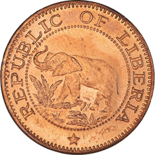 Moeda, Libéria, Cent, 1984, AU(55-58), Bronze, KM:13