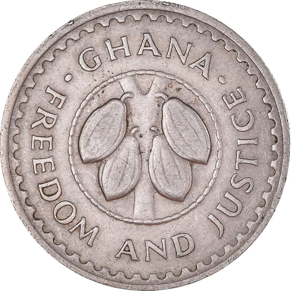 Monnaie, Ghana, 10 Pesewas, 1967, TB+, Cupro-nickel, KM:16