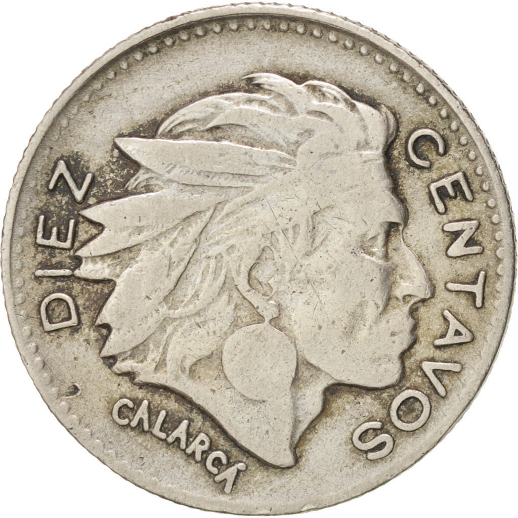 Coin, Colombia, 10 Centavos, 1964, Bogota, EF(40-45), Copper-nickel, KM:212.2