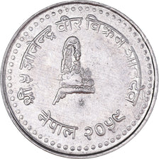 Moneta, Nepal, SHAH DYNASTY, Birendra Bir Bikram, 25 Paisa, 1995, BB+