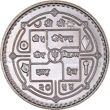 Monnaie, Népal, SHAH DYNASTY, Birendra Bir Bikram, 10 Rupee, 1997, Kathmandu