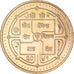 Coin, Nepal, SHAH DYNASTY, Birendra Bir Bikram, 2 Rupees, 1994, EF(40-45), Brass