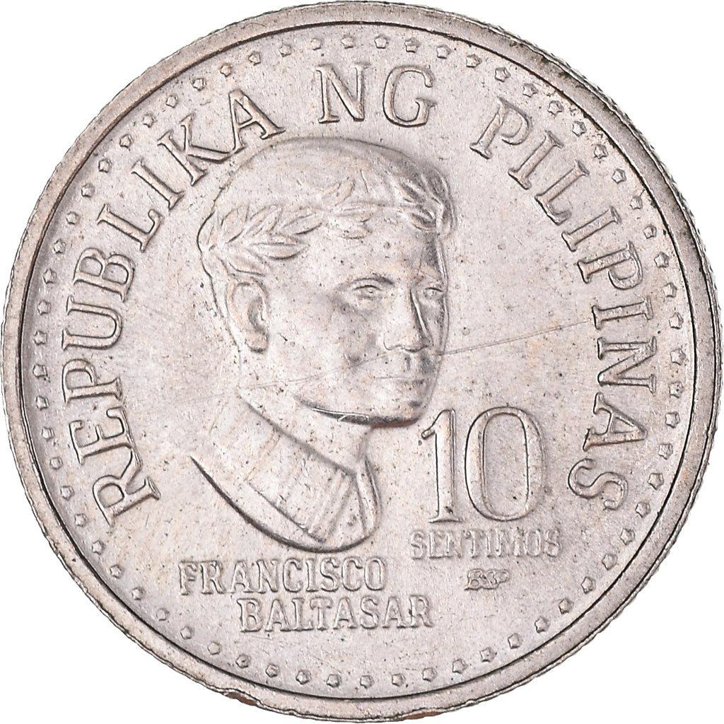 Monnaie, Philippines, 10 Sentimos, 1982, TTB+, Cupro-nickel, KM:226