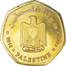 Moneta, Palestyna, 50 Qirsh, 2010, MS(60-62), Mosiądz, KM:9
