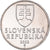 Moneda, Eslovaquia, 2 Koruna, 2002, MBC+, Níquel chapado en acero, KM:13