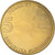Moneta, Słowenia, 5 Tolarjev, 1996, AU(55-58), Mosiądz niklowy, KM:29