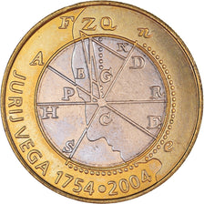 Coin, Slovenia, 500 Tolarjev, 2004, MS(60-62), Bi-Metallic, KM:57