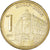 Moneta, Serbia, Dinar, 2007, AU(50-53), Mosiądz niklowy, KM:39