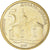 Moneda, Serbia, 5 Dinara, 2007, MBC+, Níquel - latón