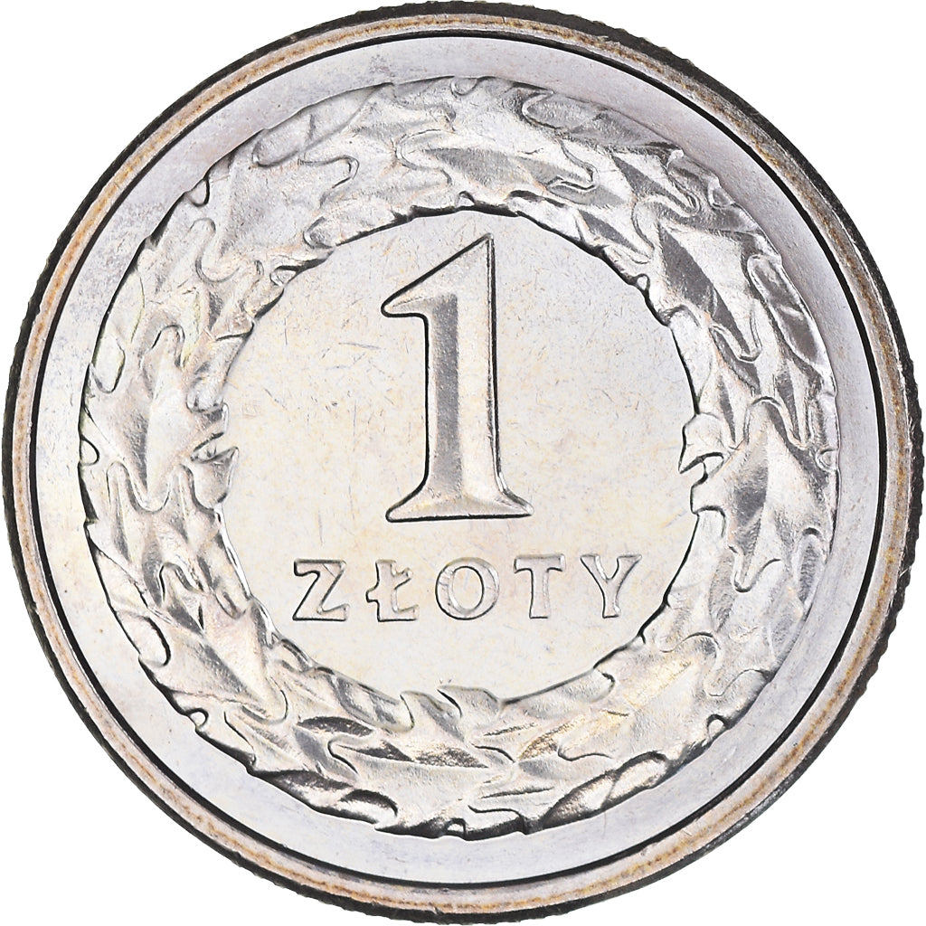 Moeda, Polónia, Zloty, 1992, Warsaw, MS(64), Cobre-níquel, KM:282