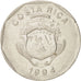 Costa Rica, 20 Colones, 1994, KM:216.3, AU(50-53), Nickel Plated Stainless Steel