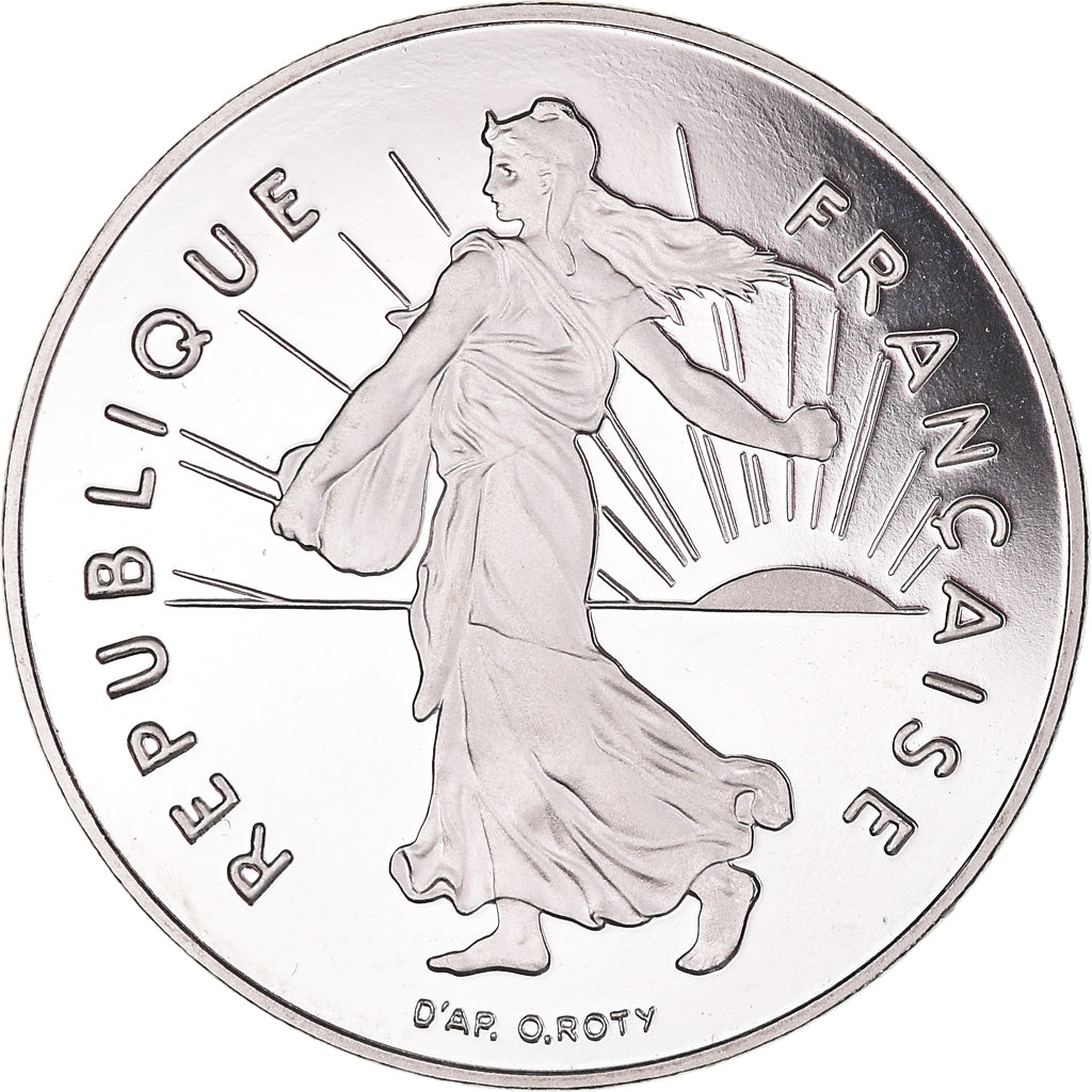Münze, Frankreich, Semeuse, Franc, 1992, Paris, BE, STGL, Nickel, KM:925.2