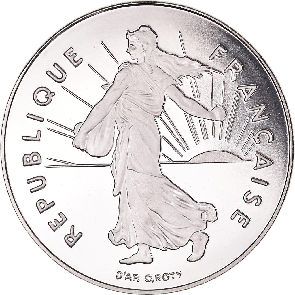 Monnaie, France, Semeuse, Franc, 1993, Paris, Proof, FDC, Nickel, Gadoury:474b