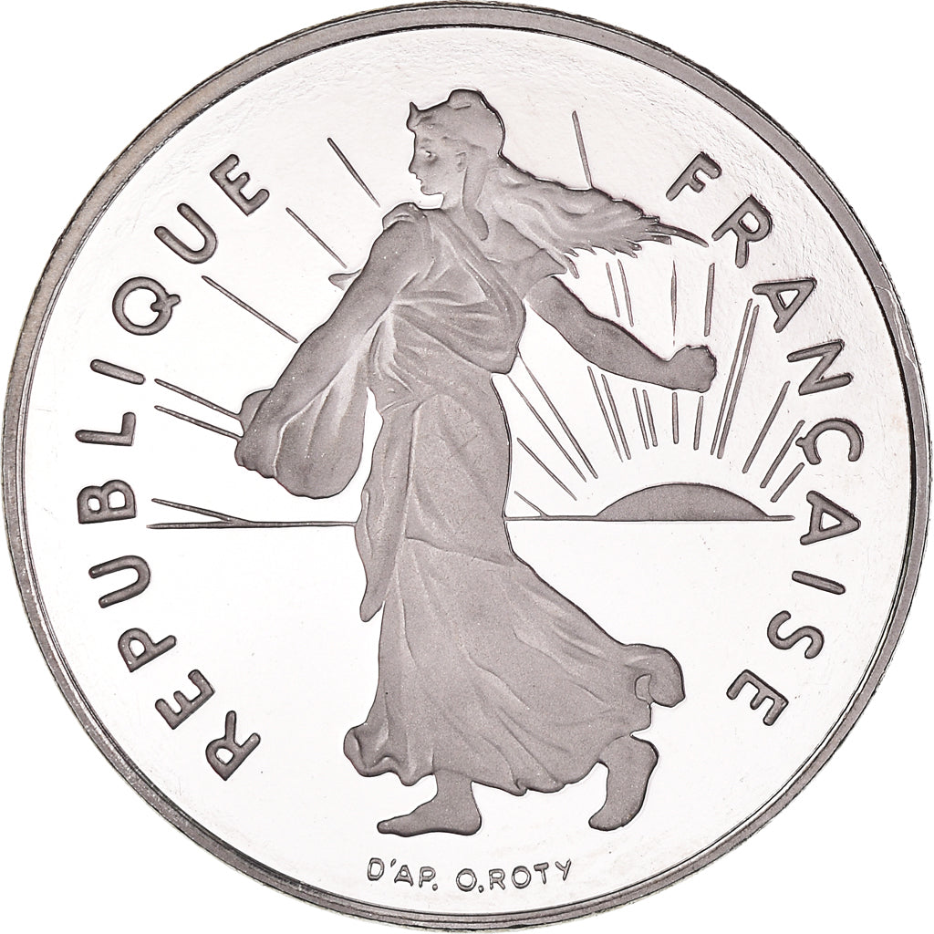 Monnaie, France, Semeuse, Franc, 1995, Paris, Proof, SPL+, Nickel, Gadoury:474b