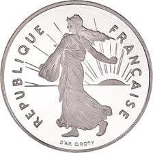 Moneta, Francia, Semeuse, Franc, 1995, Paris, Proof, SPL+, Nichel, KM:925.1