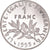 Monnaie, France, Semeuse, Franc, 1995, Paris, Proof, SPL+, Nickel, Gadoury:474b