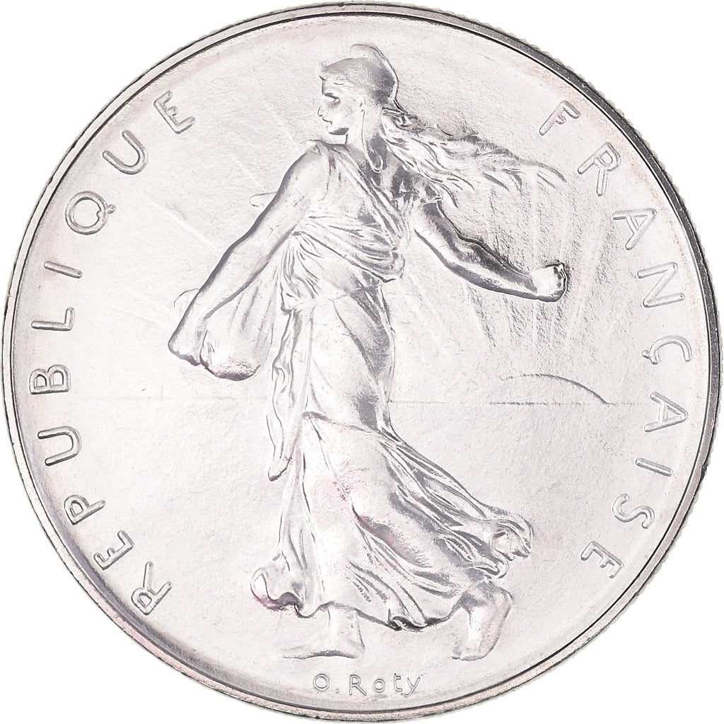 Moneta, Francja, Semeuse, Franc, 1980, Paris, MS(65-70), Nikiel, KM:925.1