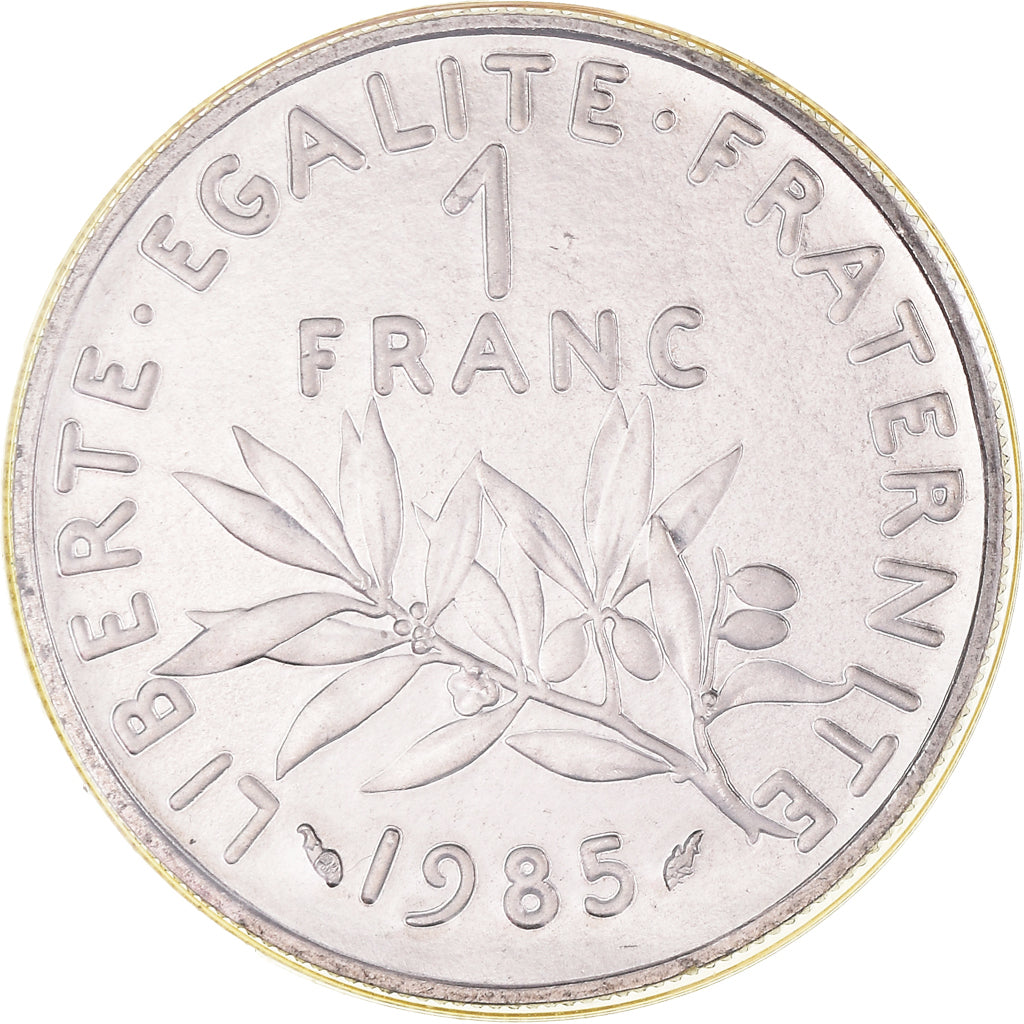 Monnaie, France, Semeuse, Franc, 1985, Paris, FDC, Nickel, Gadoury:474, KM:925.1