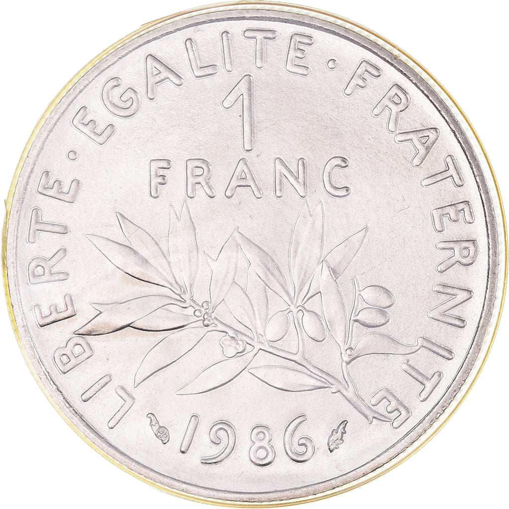 Monnaie, France, Semeuse, Franc, 1986, Paris, FDC, Nickel, Gadoury:474, KM:925.1