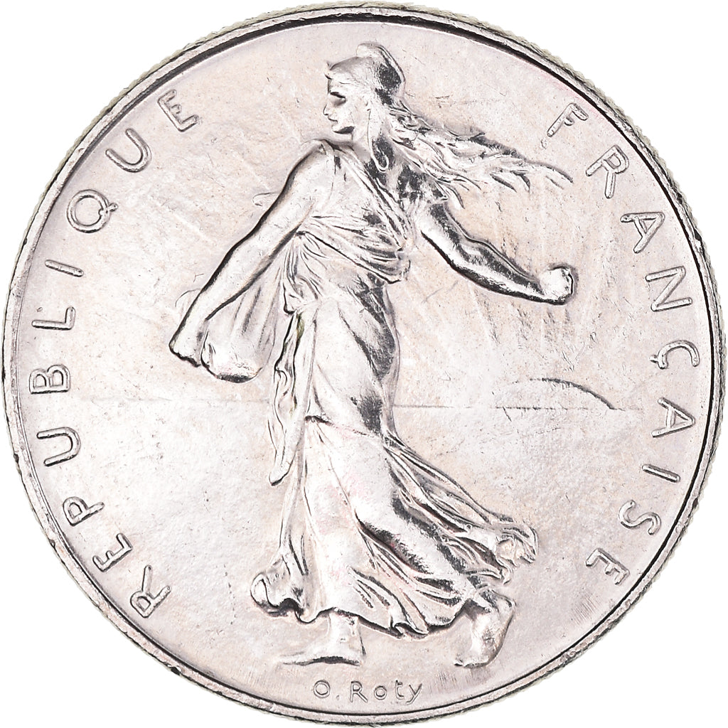 Moneta, Francja, Semeuse, Franc, 1989, Paris, MS(64), Nikiel, KM:925.1