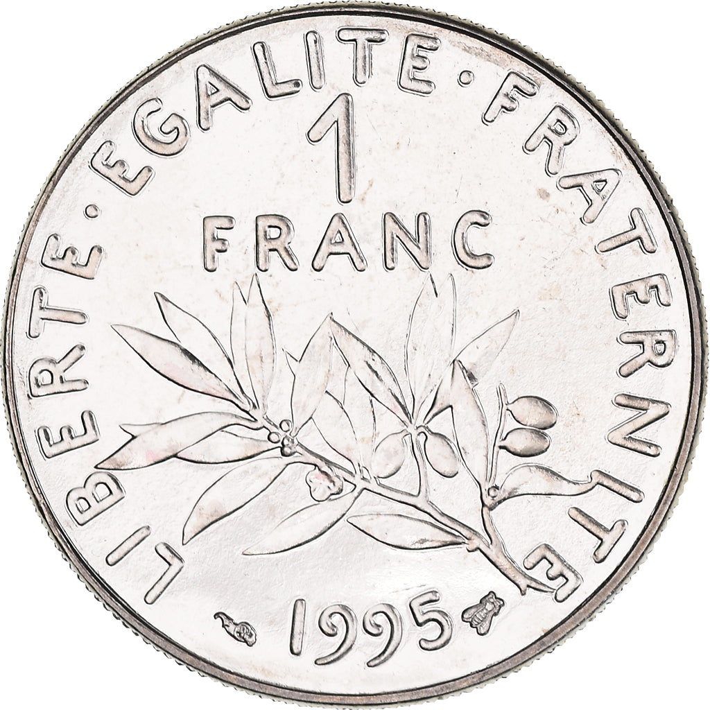 Monnaie, France, Semeuse, Franc, 1995, Paris, FDC, Nickel, Gadoury:474, KM:925.1