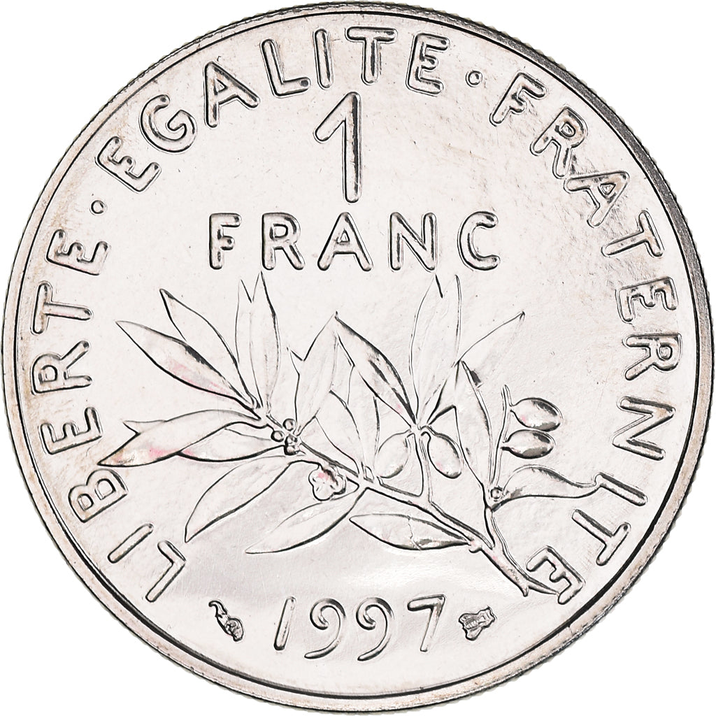 Monnaie, France, Semeuse, Franc, 1997, Paris, FDC, Nickel, Gadoury:474, KM:925.1